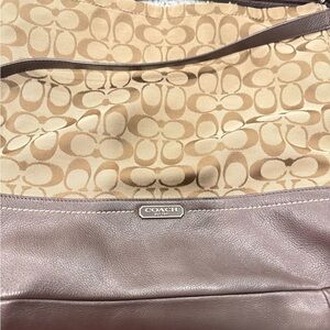 Coach Brown Leather Shoulder Bag